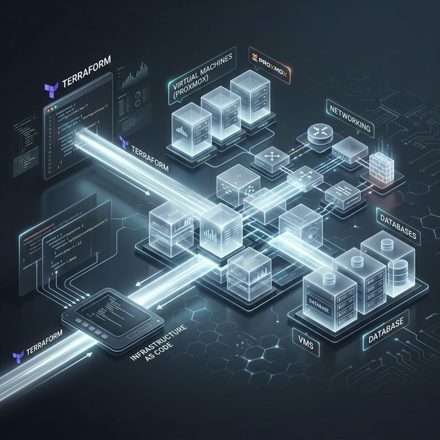 Infrastructure as code - Terraform managing Proxmox resources